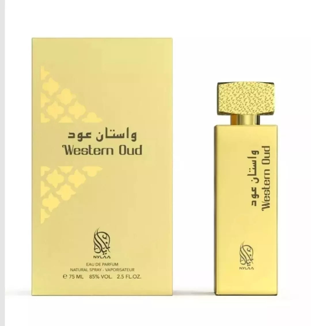 Nylaa Western Oud Eau De Parfum 75 ML Uomo